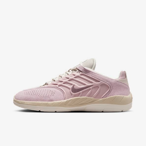 Dusky pink nike trainers clearance